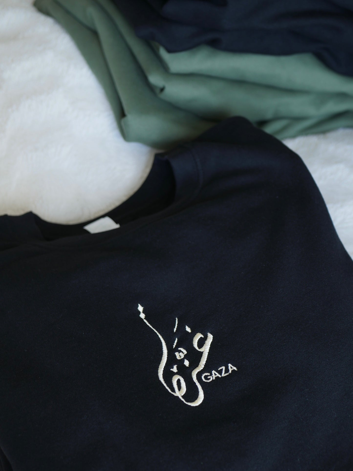 Sweatshirt - Gaza brodé