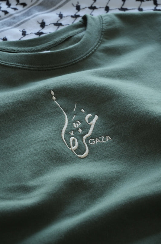 Sweatshirt - Gaza brodé